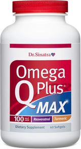 Dr. Sinatra Omega Q Plus MAX Suplemento para Corazón 60 cápsulas