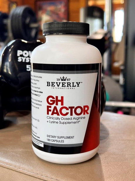 Suplementos Beverly International Factor GH 180 Cápsulas