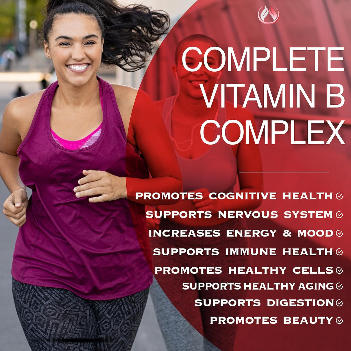 Enclare Nutrición B12 y Complejo B con C, Energía y Apoyo