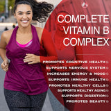 Enclare Nutrición B12 y Complejo B con C, Energía y Apoyo
