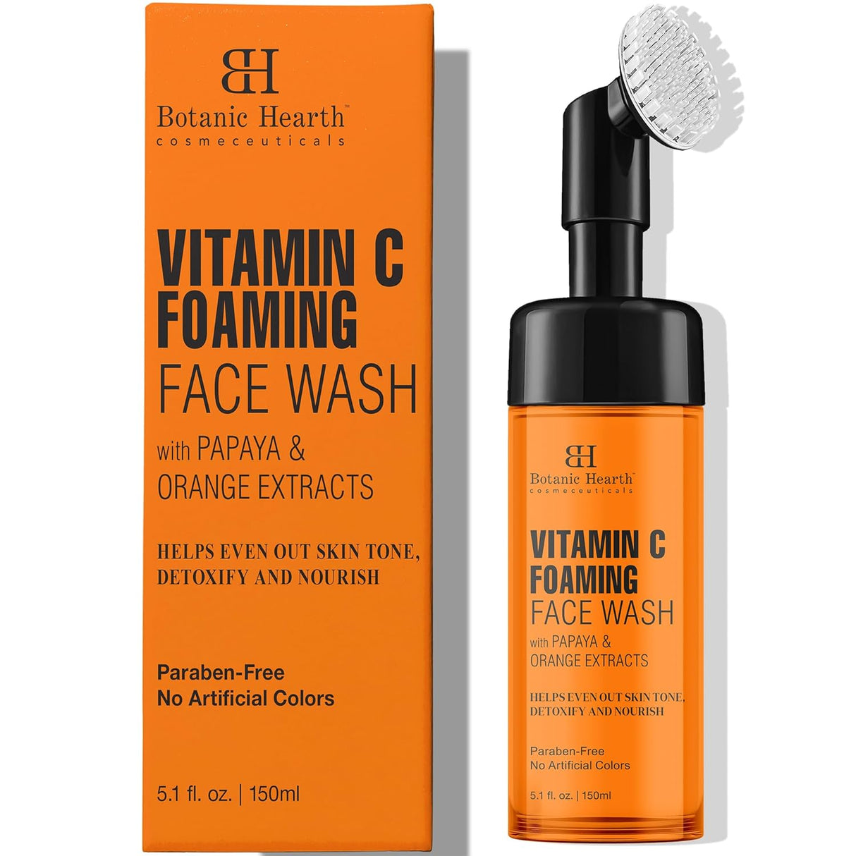 Jabon facial Botanic Hearth espumoso con vitamica C