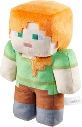Muñeca de Peluche Minecraft Alex, Mattel, Coleccionable, 3+ Años