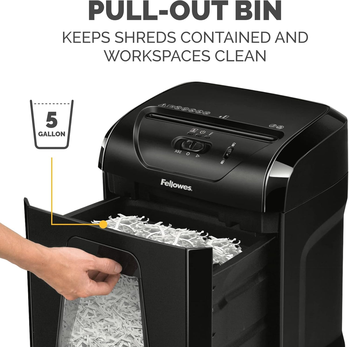 Destructora Fellowes Powershred 12 Hojas, Corte Cruzado, Modelo 12
