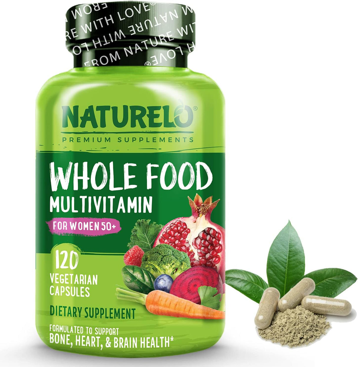 Suplemento Multivitamina de alimentos integrales para mujer