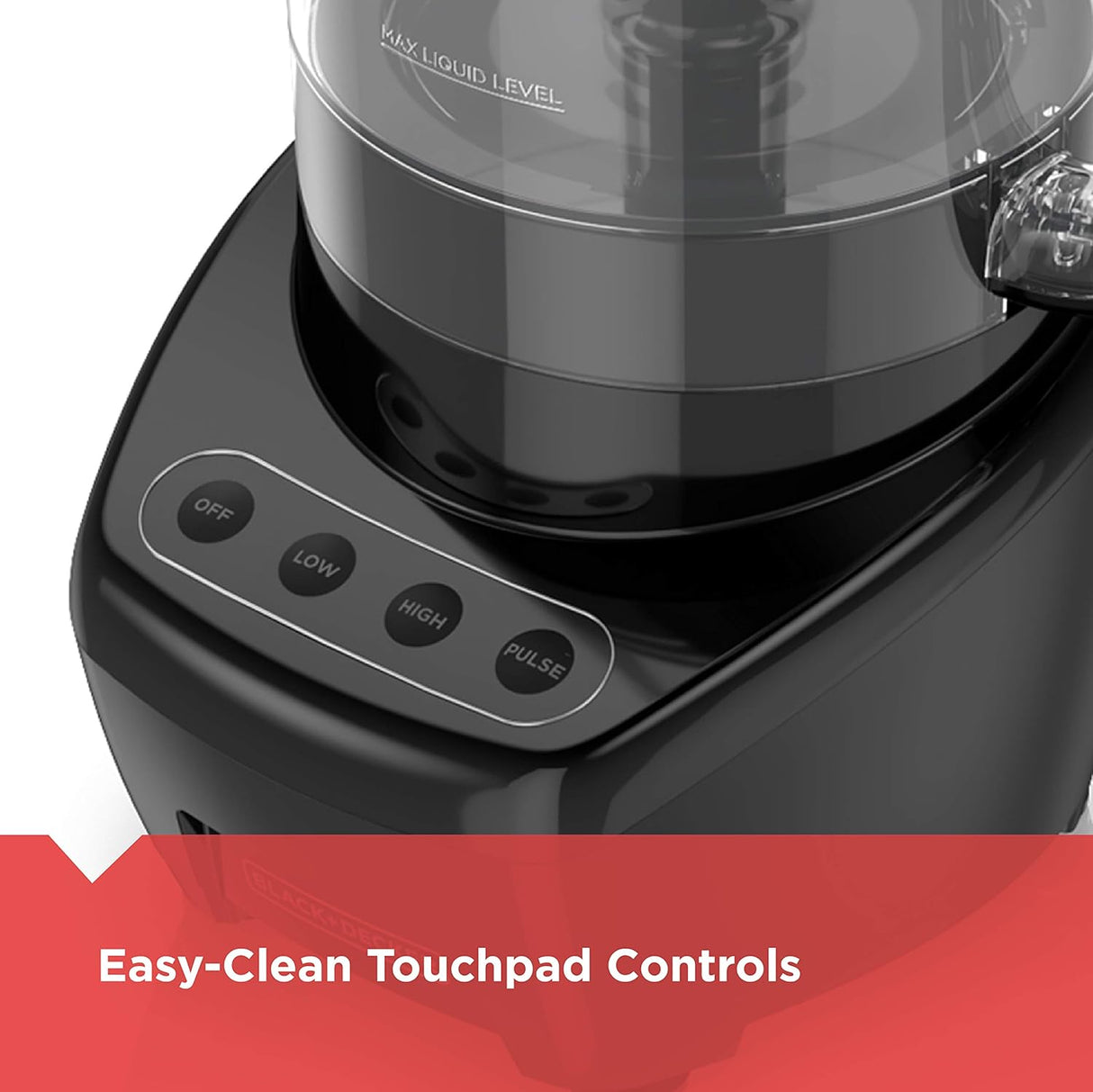 Procesador de Alimentos BLACK+DECKER 8 Tazas 450W con Accesorios