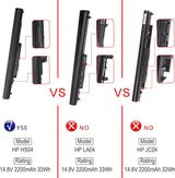 Batería para laptop HS03 HS04 807957-001 807611-421