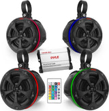 Parlantes todoterreno impermeables PYLE PLUTV471AR