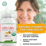 Camu Camu Vitamina C Orgánica 1000mg Vegan 120 Caps