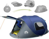 Tienda Nocturna: Tienda Camping 2 Personas Impermeable Instantánea