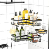 Caddy de ducha StorageRight, estante adhesivo 3 en 1 sin taladro