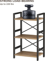 Estantería Industrial de 3 Niveles Homeiju, Modelo D29873033