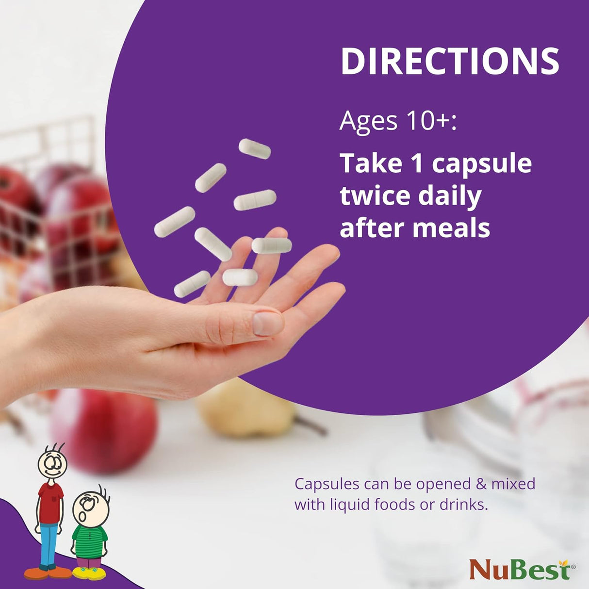 Suplemento de Crecimiento NuBest Tall 10+, 12 Paquetes