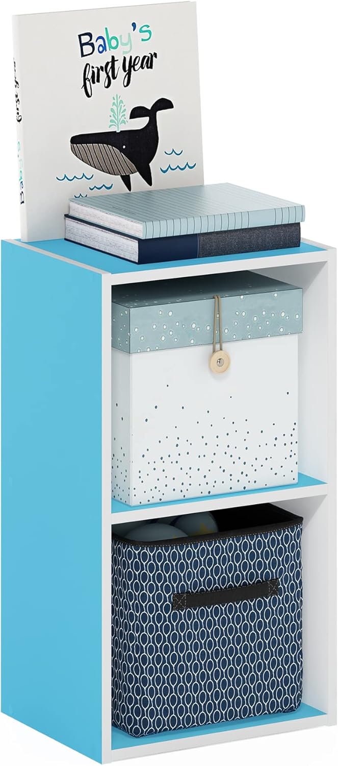 Estantería para libros de 2 niveles Furinno Luder
