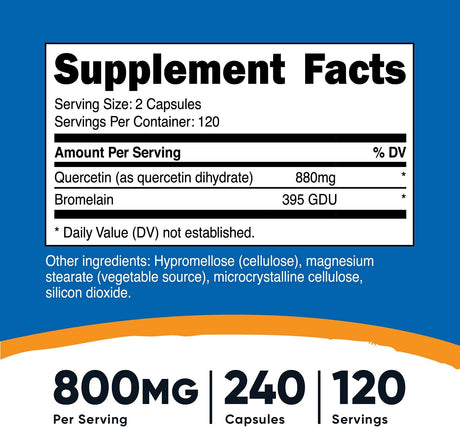 Suplementos Alimenticios Quercetina