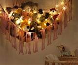 Hamaca para Peluches - Organizador Colgante - Con Luz LED