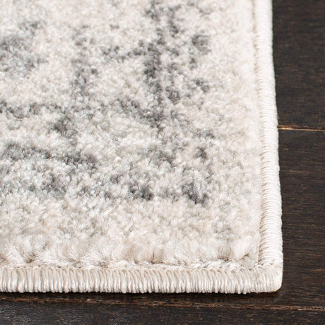 Alfombra de área, diseño oriental desgastado, modelo EVK256F