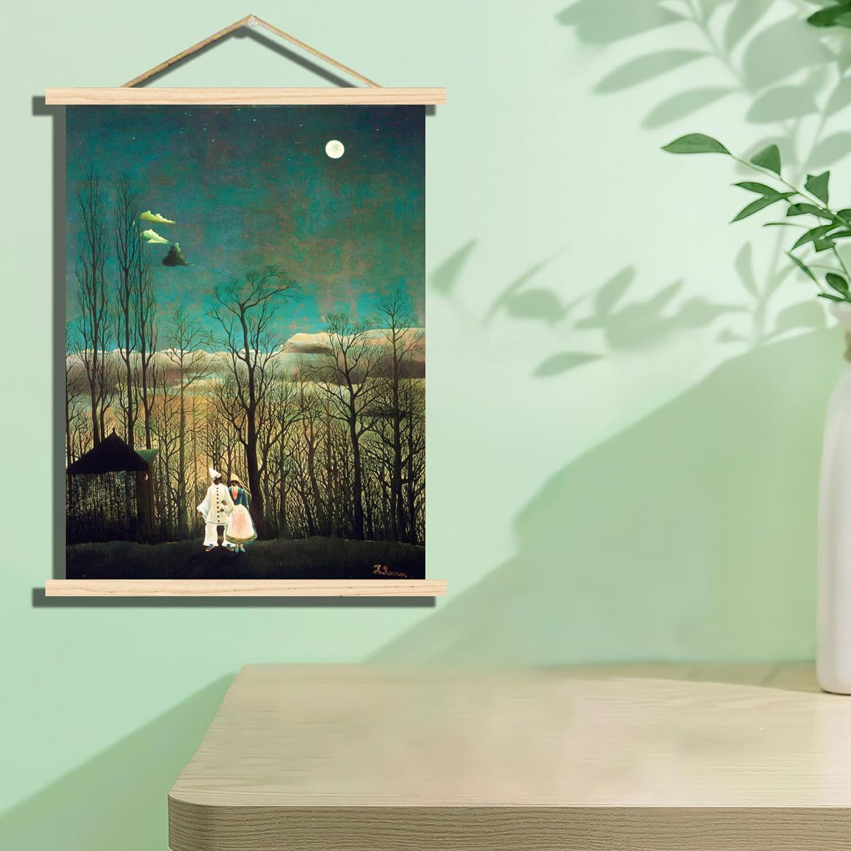 Henri Rousseau - Póster colgante de noche de carnaval