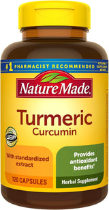 Cápsulas de Cúrcuma 500 mg, Soporte Antioxidante, 60 uds