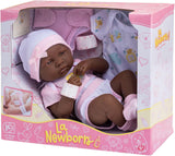 Conjunto de regalo de muñeca bebé de 8 piezas - 14" realista