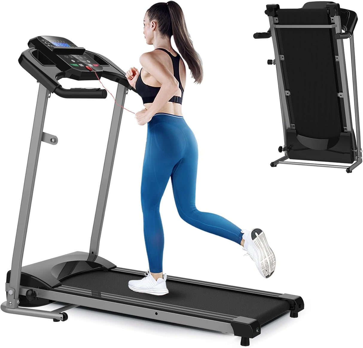 Cinta de Correr FYC Plegable 2.5HP con Sensor de Pulso