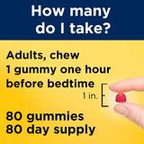 Nature Made Gomitas ayuda para dormir  de de 2,5 mg 80 und
