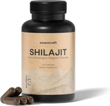 Shilajit Orgánico Puro 1000mg - 120 Cápsulas, Apoyo Inmuno