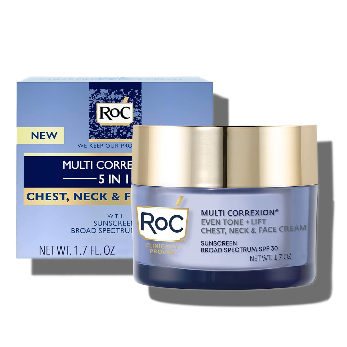 Cuidado Facial Crema hidratante 5 en 1 para pecho