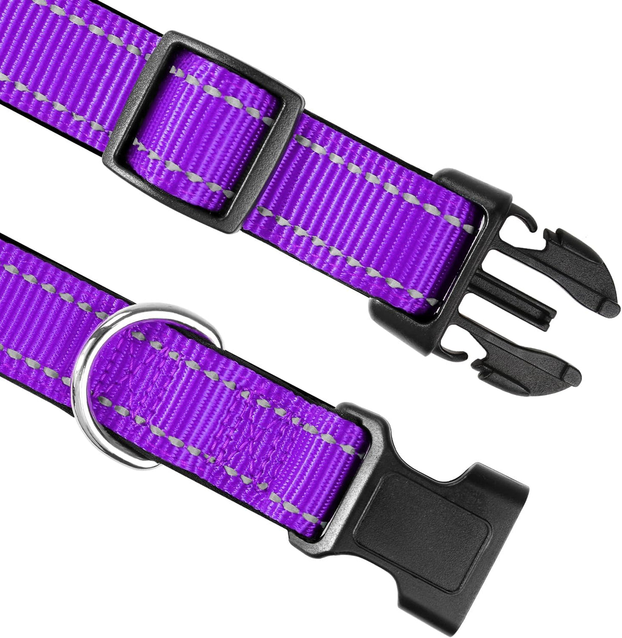 Collar Reflectante para Perros Joytale, Neopreno Ajustable M