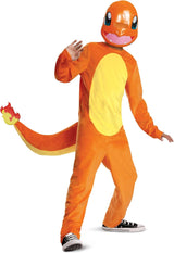Disfraz Charmander Pokémon Deluxe Niños con Cabeza Oficial