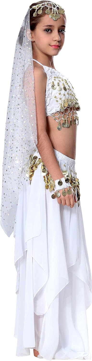 Disfraz de baile para niña Breevo, talla 4T-16, Halloween.