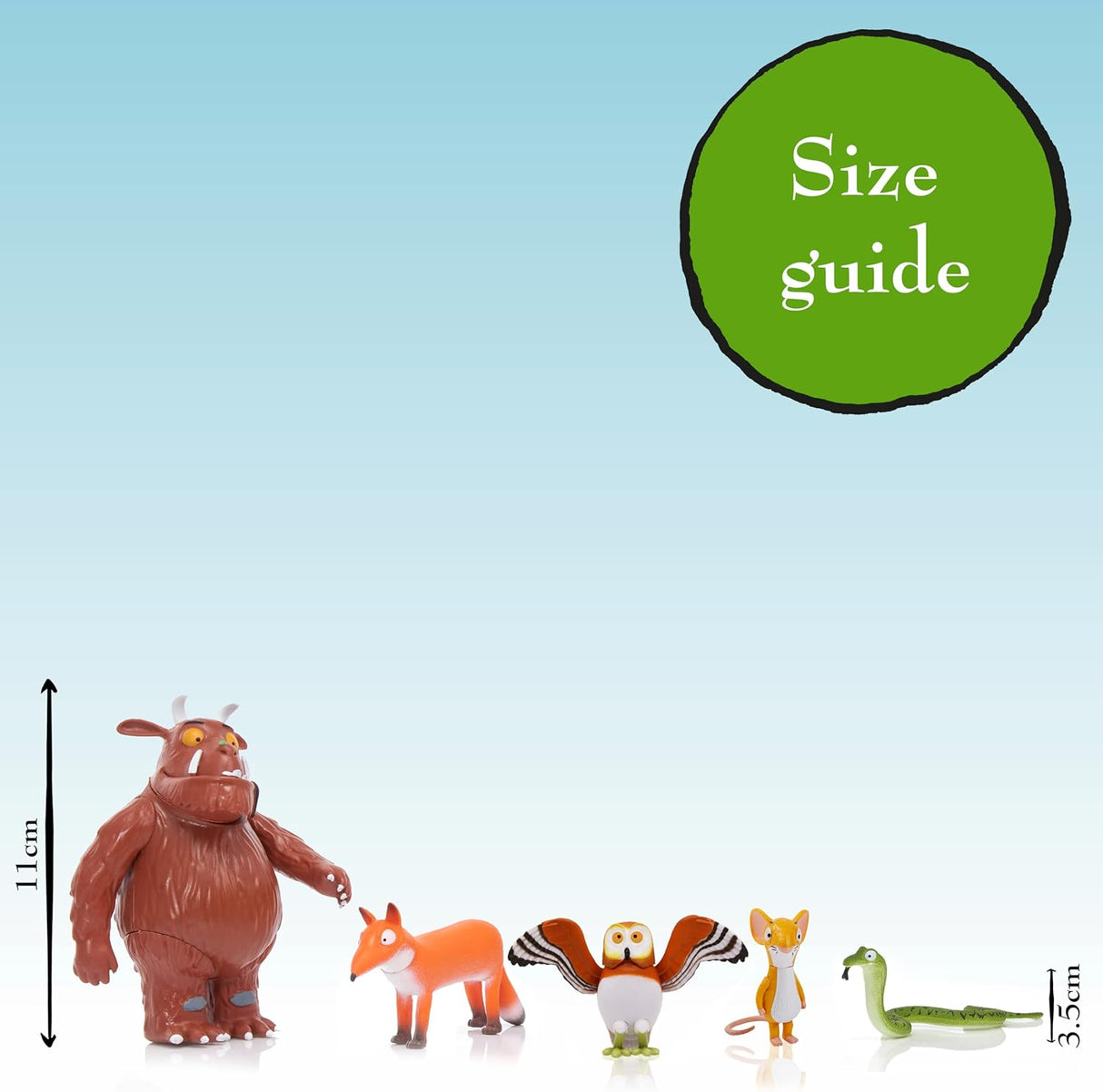 Figuras Miniatura Gruffalo WOW! PODS Pack Familiar 60 Piezas