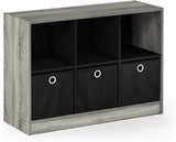 Estantería Cubo 3x2 Furinno con Bins, Organizador Básico