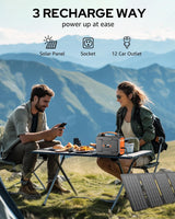 Generador Solar 200W Pico/100W, Estación de Energía Portátil