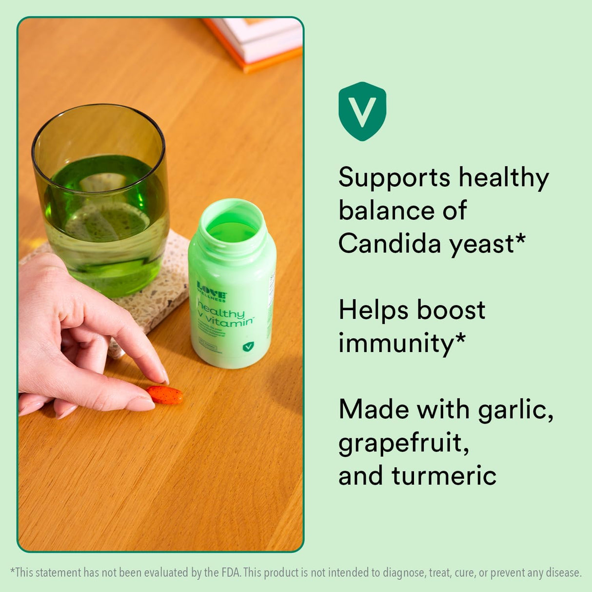 Love Wellness Good Girl - Probióticos vaginales y vitaminas