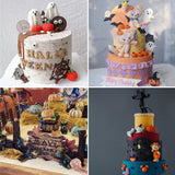 Moldes de Silicona Halloween Mujiang para Cupcakes y Chocolates