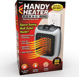 Calentador de pared Turbo de 800 W que ahorra espacio