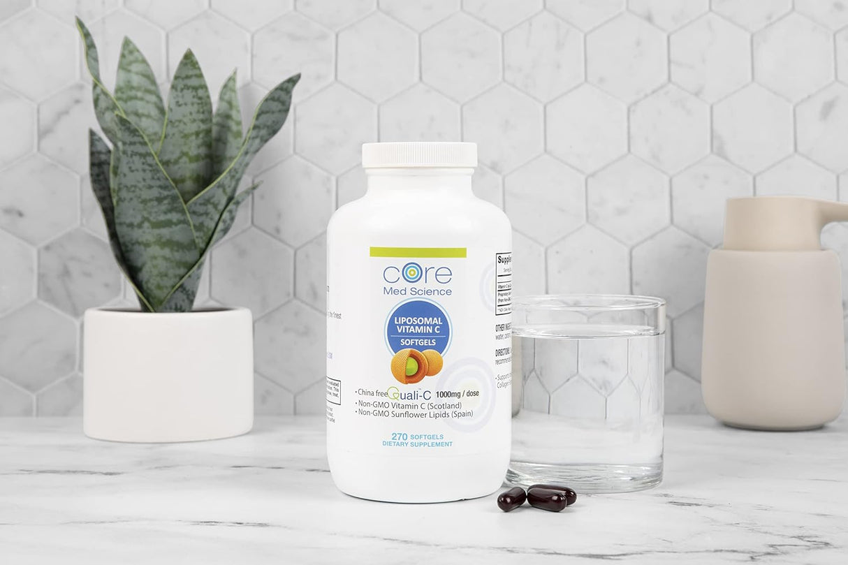 Suplementos Liposomal Vitamina C 1000 mg - 270 cápsulas