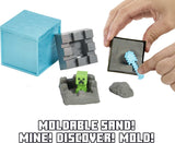 Set de Minería Minecraft, Mattel, Arena Moldable y Mini Figura, #3