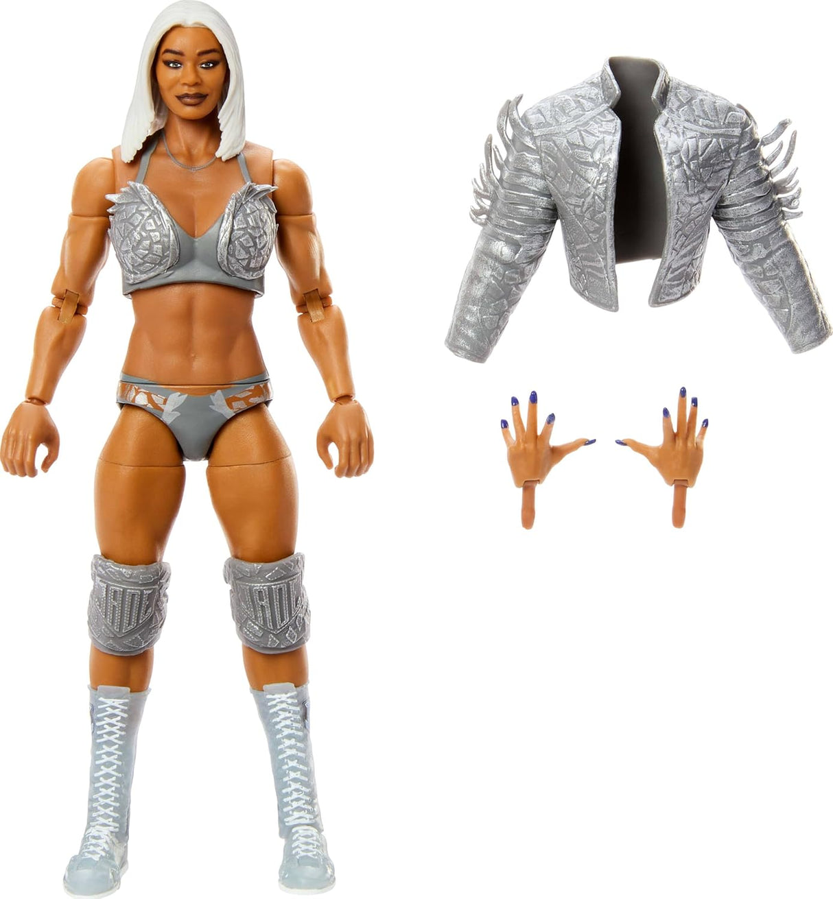 Figura Mattel WWE Elite, Jade Cargill, 25 articulaciones, Serie 116