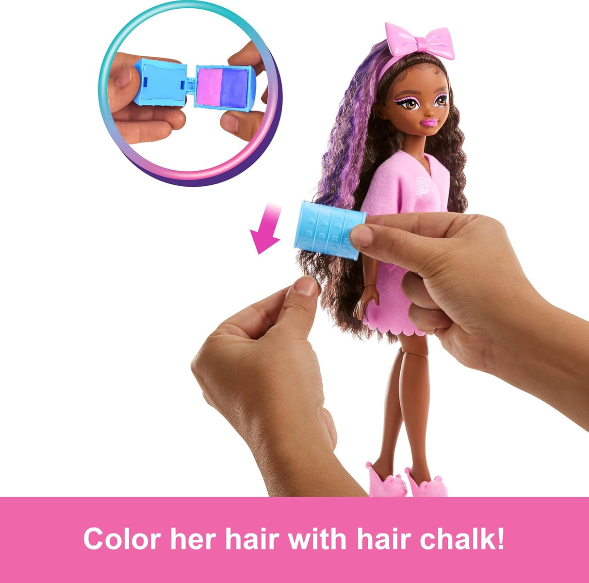 BarbieDreamGETReadyBrooklyn MuñecaFashion con accesorios y 15+ looks