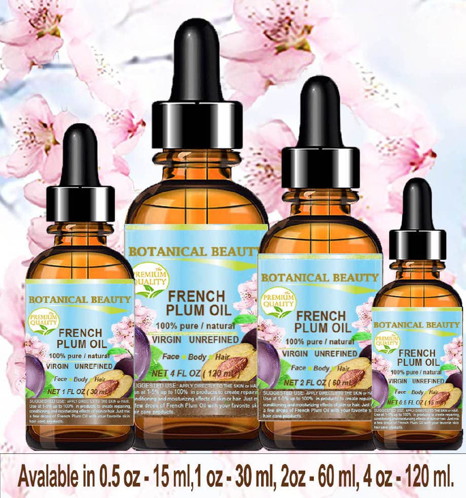 Aceite de Ciruela Virgen Natural Puro para Cara Piel