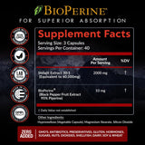 Suplemento puro de cápsulas de Shilajit del Himalaya