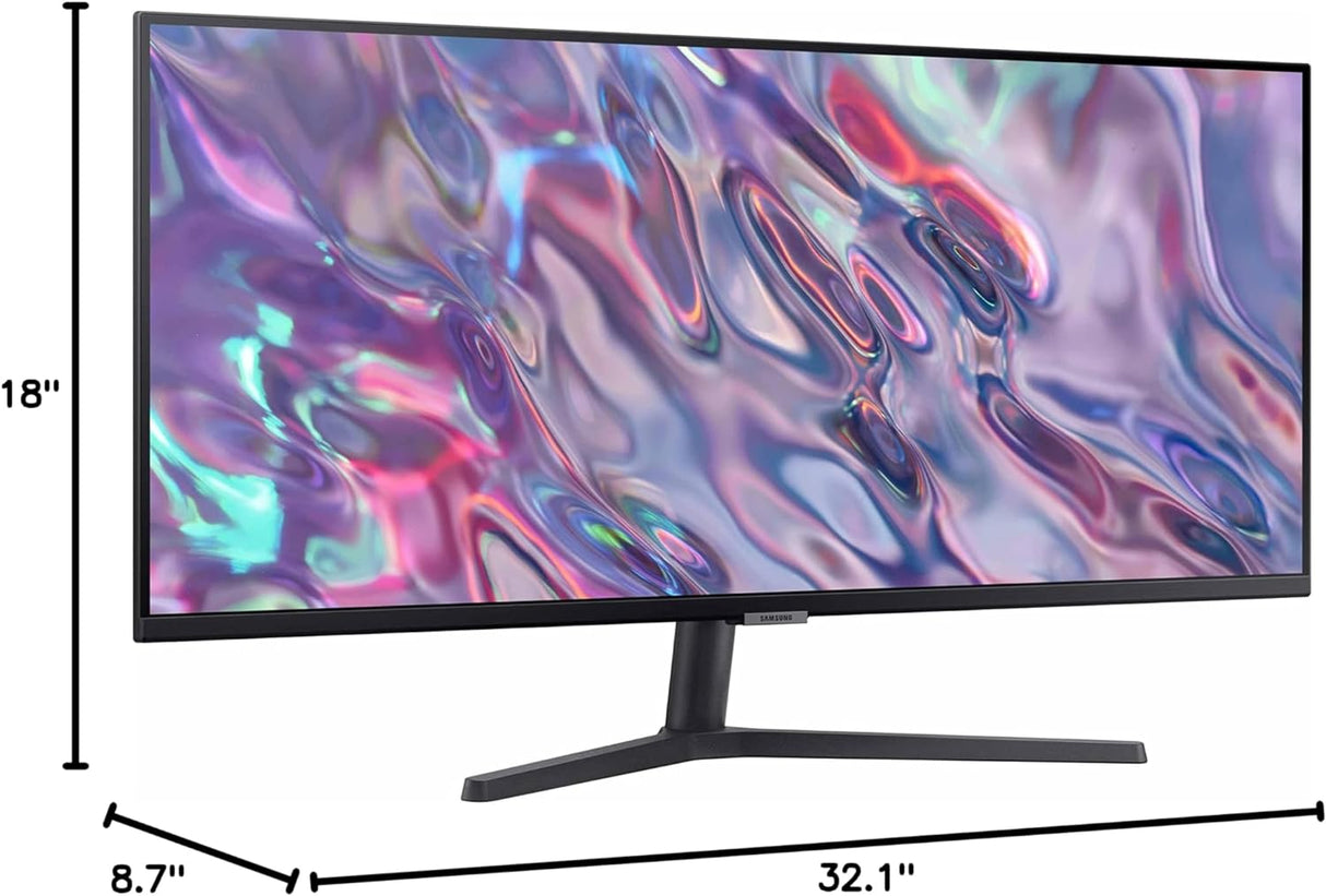 Monitor Ultra-WQHD 34 Samsung, 100Hz, HDR10, LS34C502GANXZA