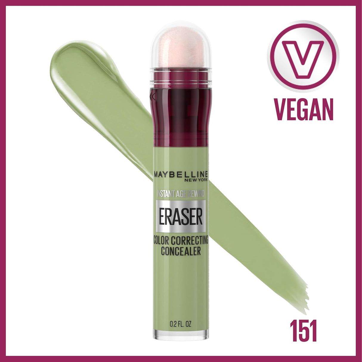 Corrector Maybelline Instant Age Rewind, cobertura 12HR, 151