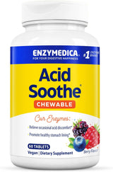 Suplemento Enzymedica, El ácido calmante masticable 60 und