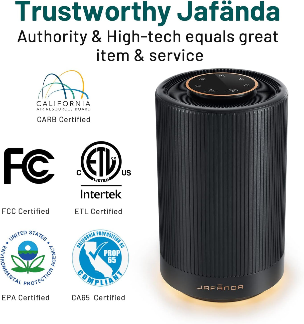 Purificador de aire con cobertura True HEPA H13 para dormitorio, 450 pies cuadrados, eliminador de polvo y polen.