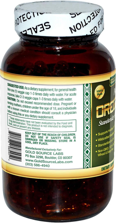 Cápsulas de Aceite de Orégano Salvaje - Extracto Puro Estándar