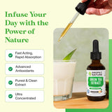 Suplemento Extracto de té verde – 1000 mg  50% EGCG 2 oz.