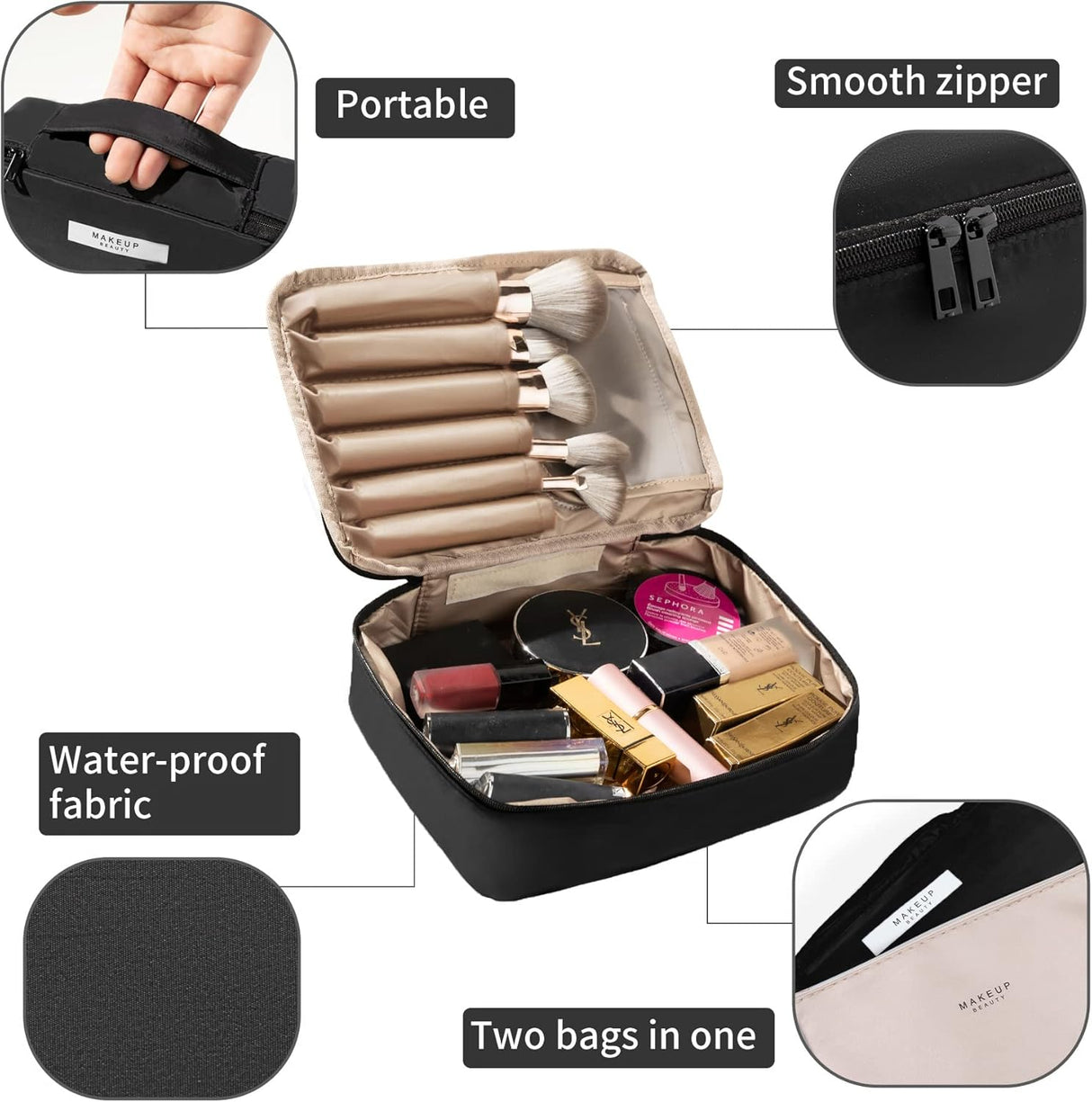 Bolsa para cosméticos Queboom