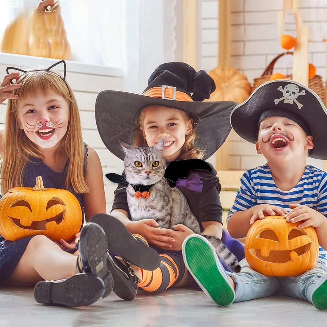 Disfraces de Halloween d alas de murciélago talla única